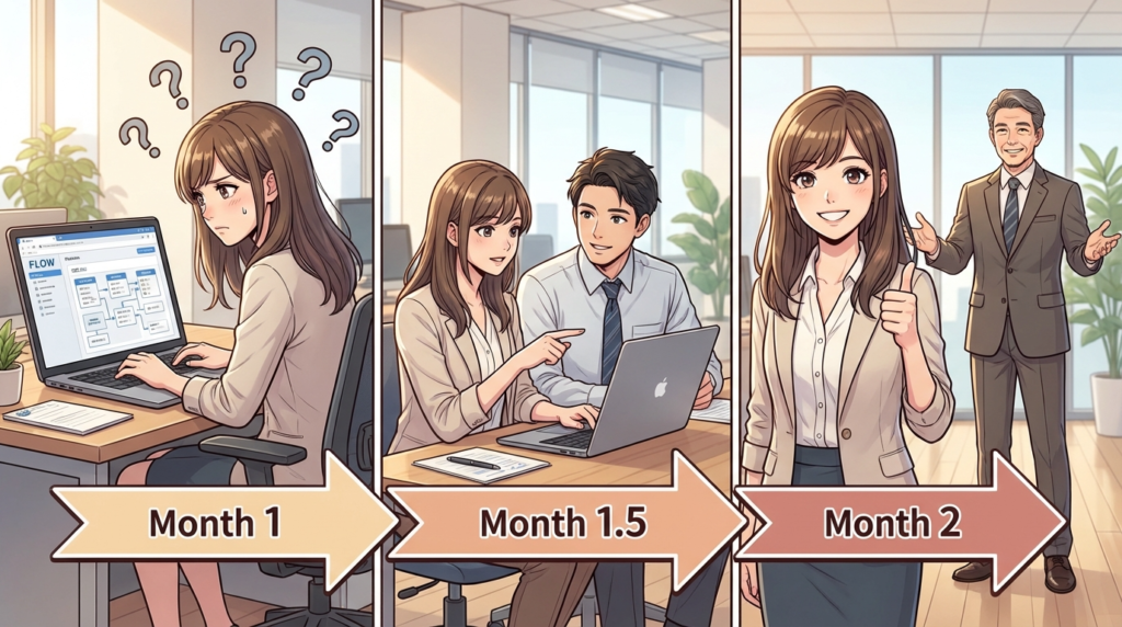 【移行の本質】エクセルからFLOWに変え｜イラスト_4