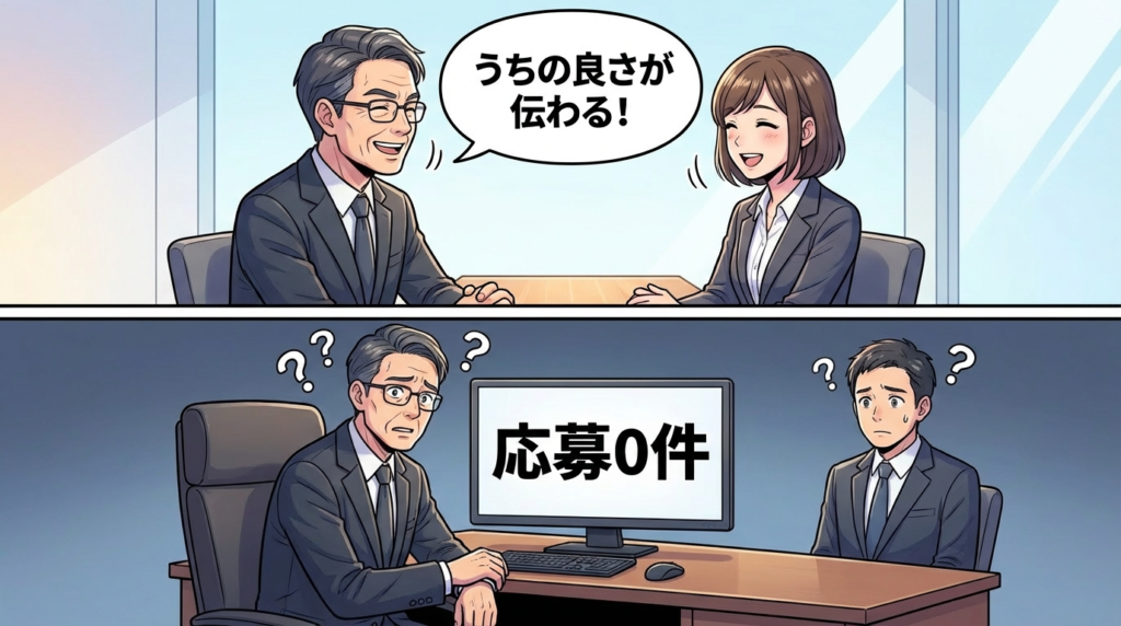 営業に強い事務所が、採用でつまずく理由と｜イラスト_2