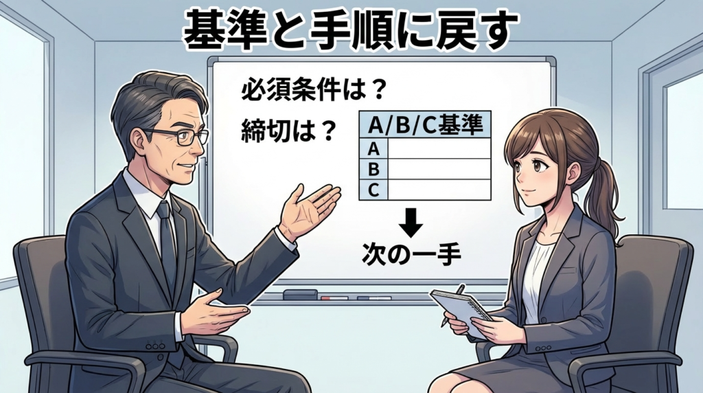 【社員に何を求めるか?】忙しい所長が組織|イラスト_3