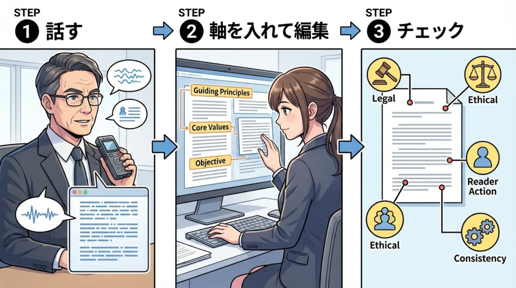 【もったいない】生成AIで発信が薄くなっ|イラスト_3