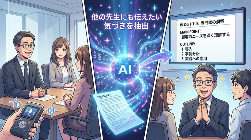 【もったいない】生成AIで発信が薄くなっ|イラスト_4