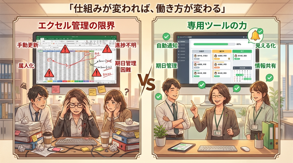 【出展報告】社労士先生のエクセル管理、ま｜イラスト_3