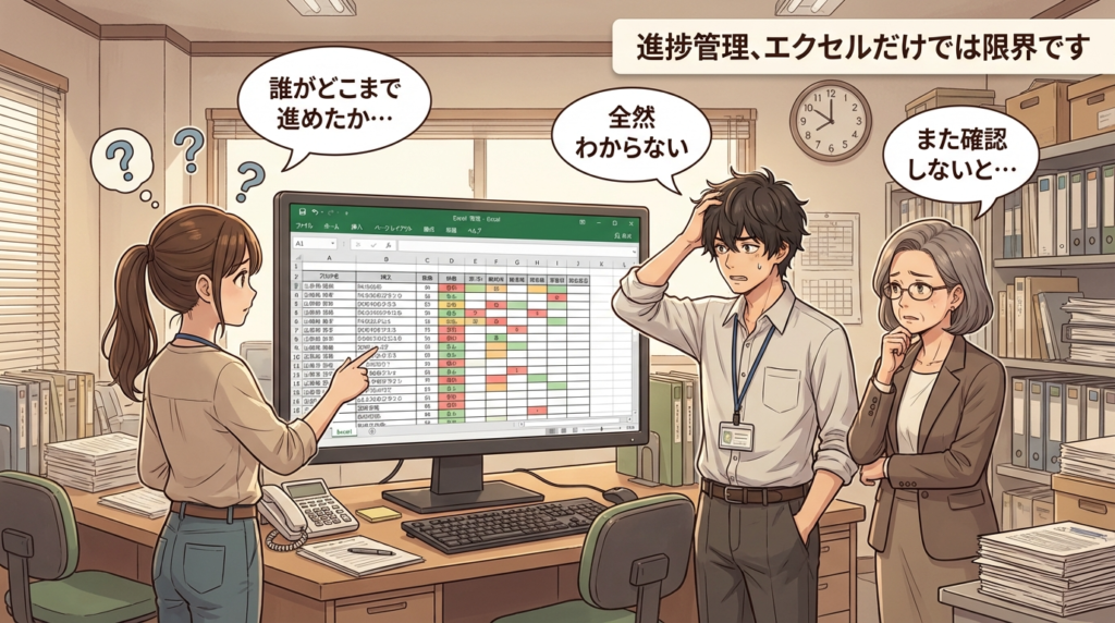 【出展報告】社労士先生のエクセル管理、ま｜イラスト