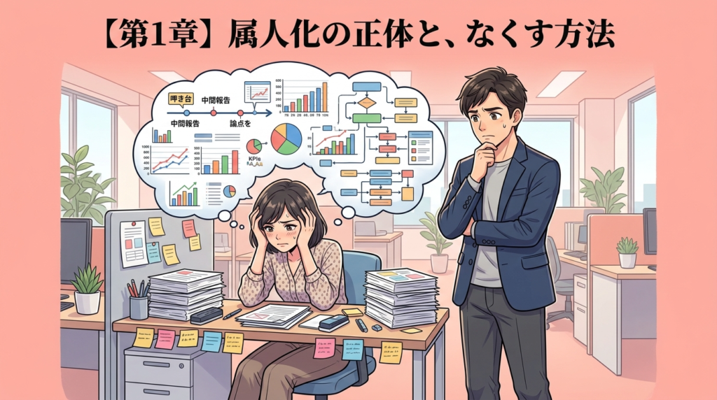 属人化の正体となくす方法の第1章イラスト