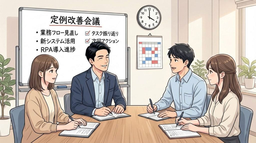 会計事務所の業務改善を阻む3つの処方箋の図解